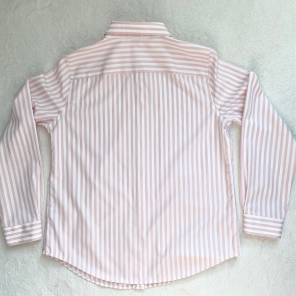 Goldwater Creek Womens 100% Cotton Shirts No-iron Long Sleeve Sz 10 - Picture 4 of 10
